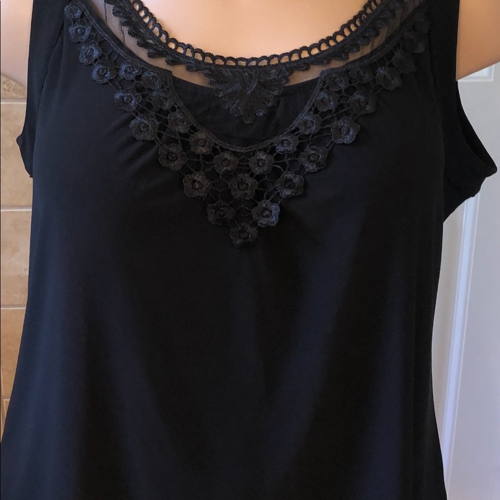 Lace top alone $35 lace shrug $35, as a set $50.